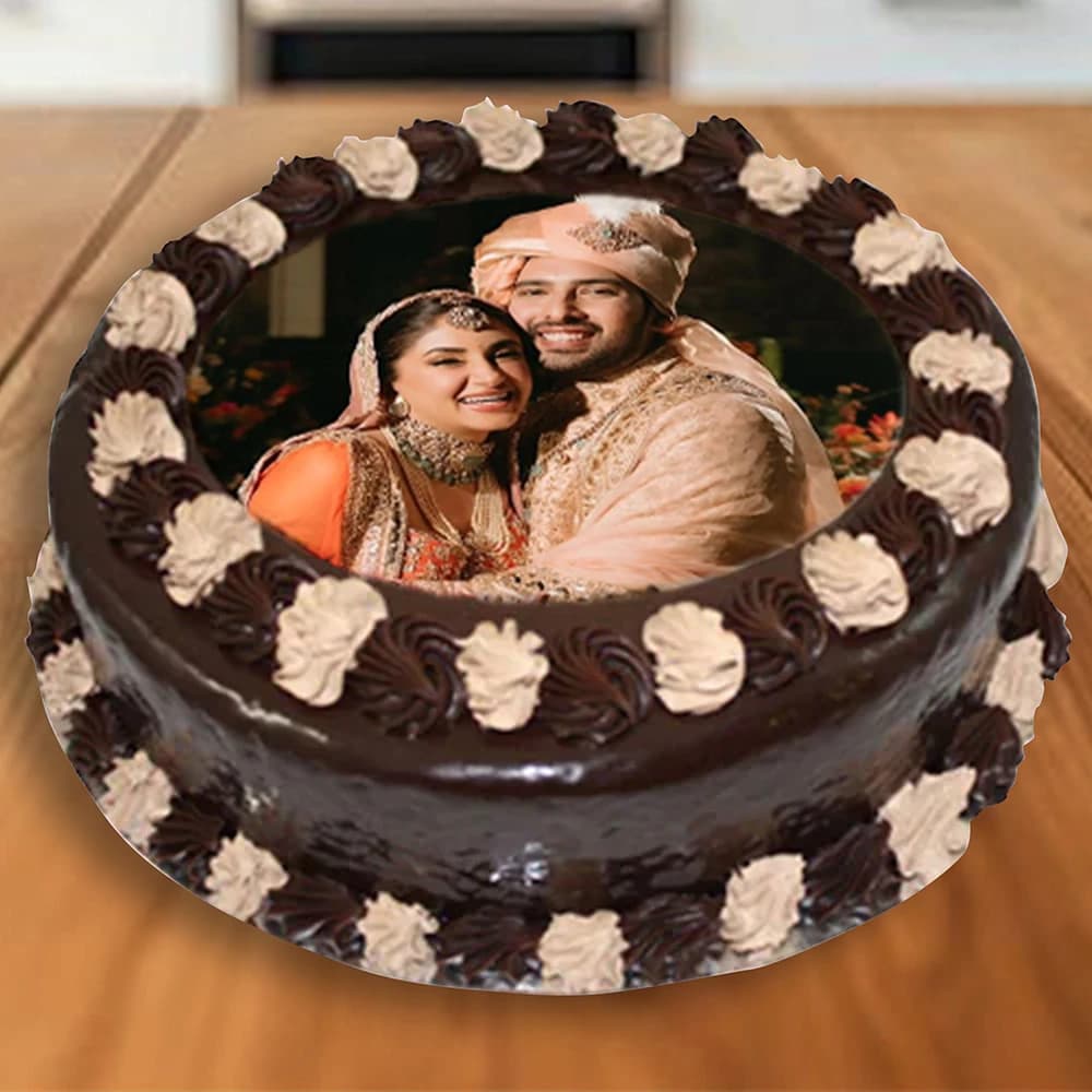 Yummy Chocolate Photo Cake