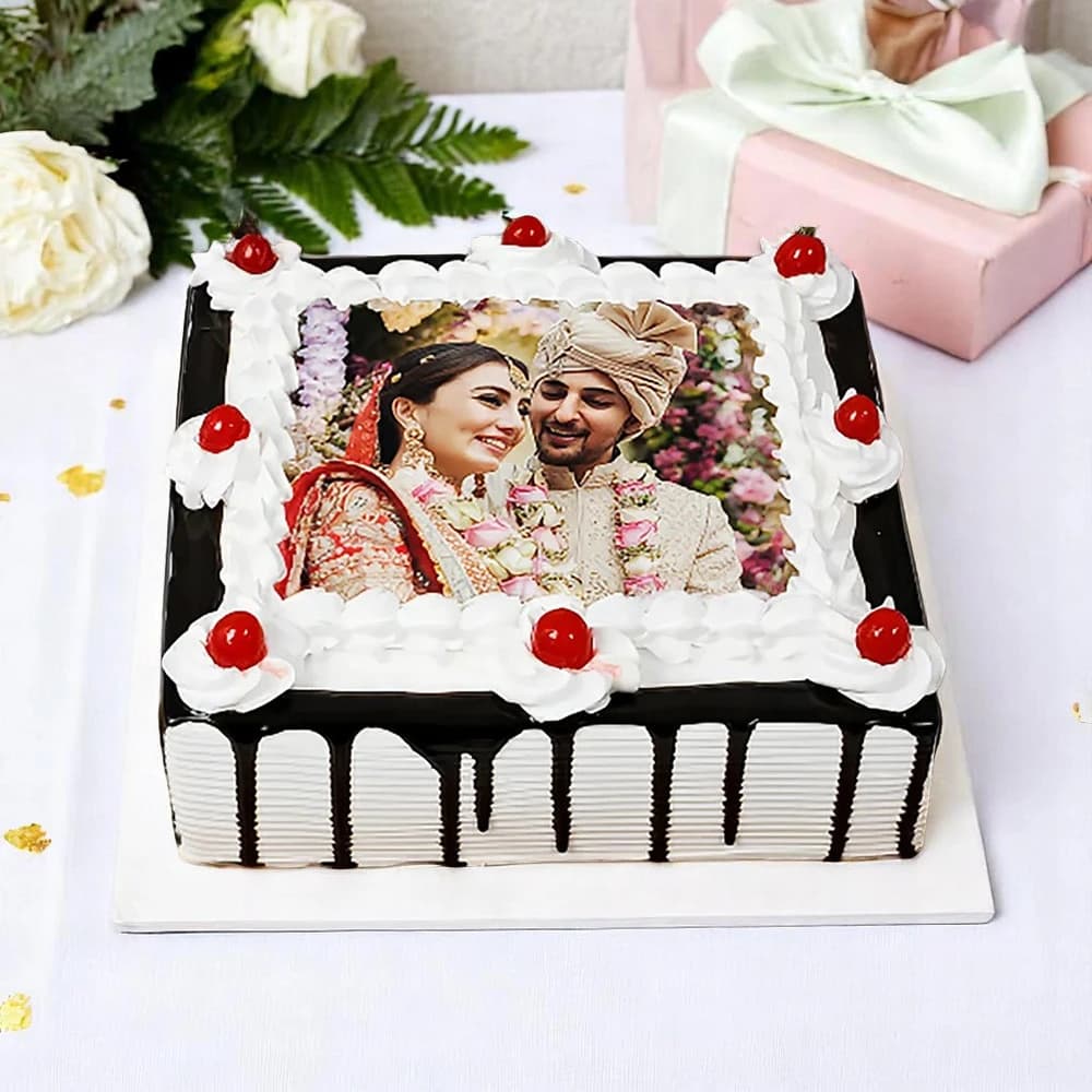 Black Forest Photo Cake