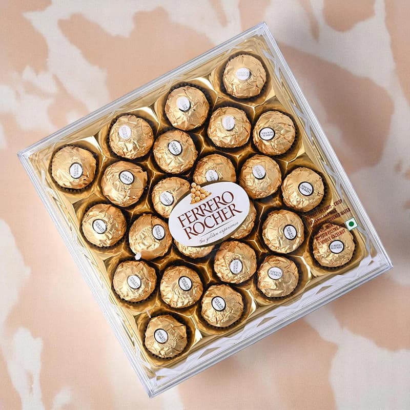 24 Ferrero Rocher Chocolates