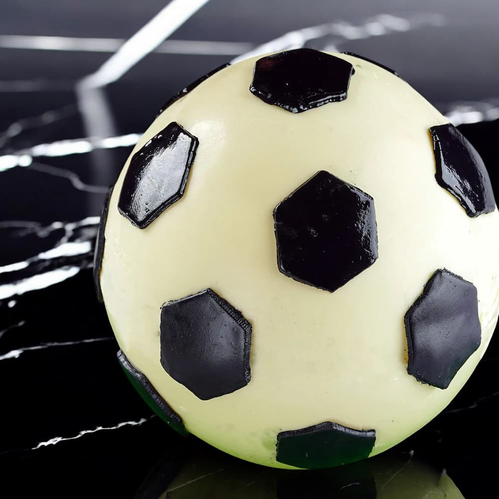 Football Pinata Cake view 1