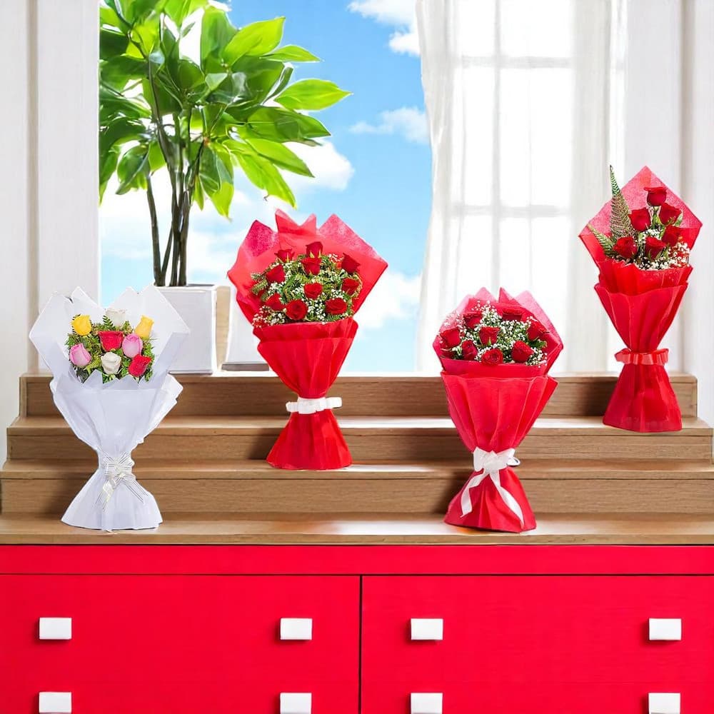 Blooming Joy Rose Bouquets view 4