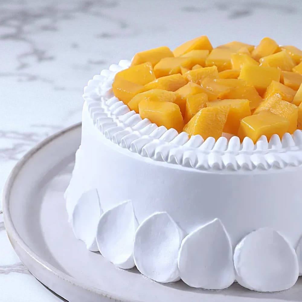 Divine Mango Cream Cake view 2