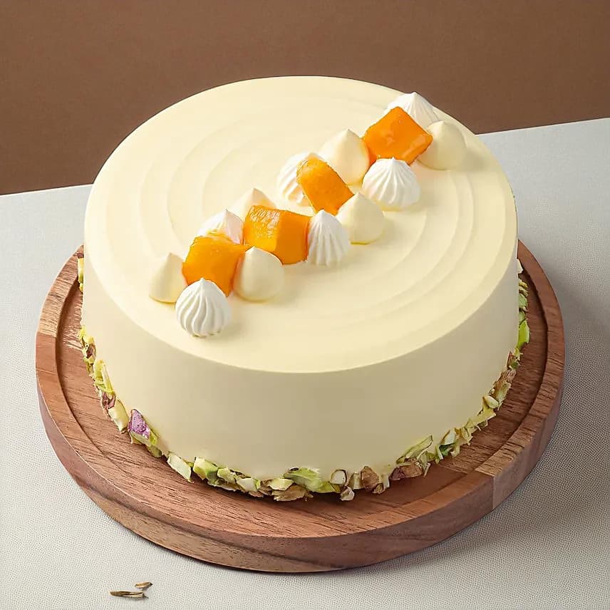 Mango Temptation Cream Cake view 1