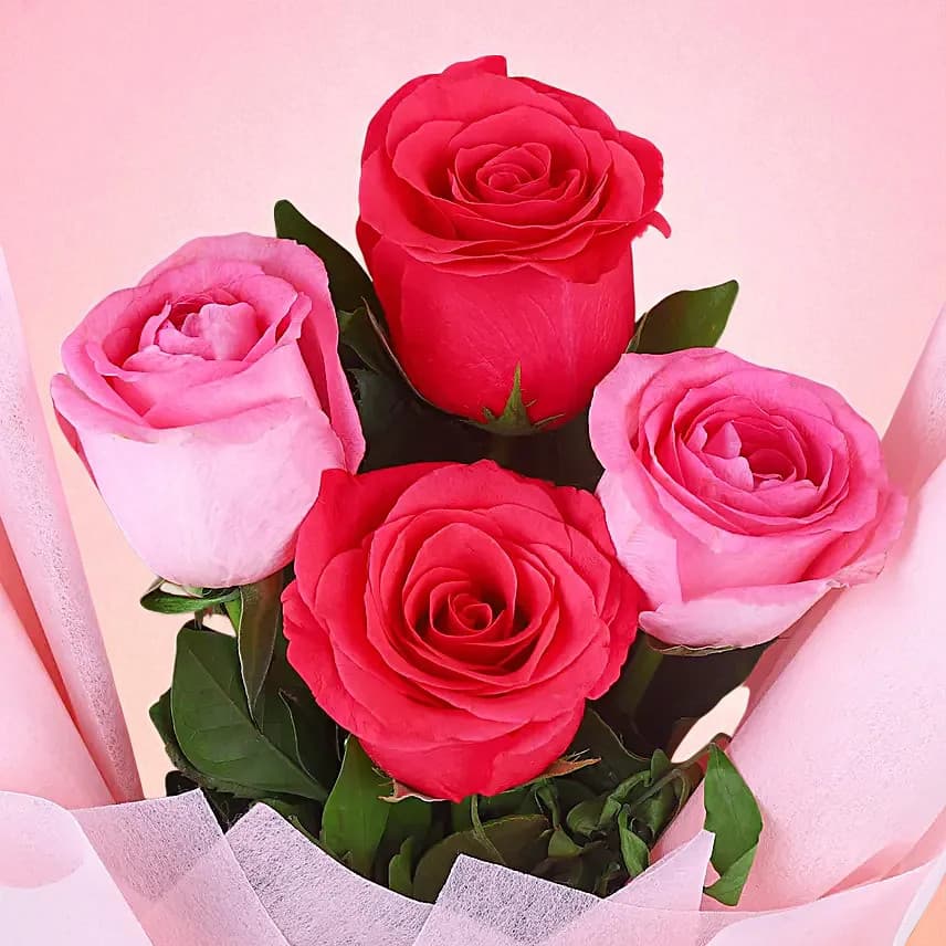 Angelic Rose Bouquet & Black Forest Birthday Bliss view 2