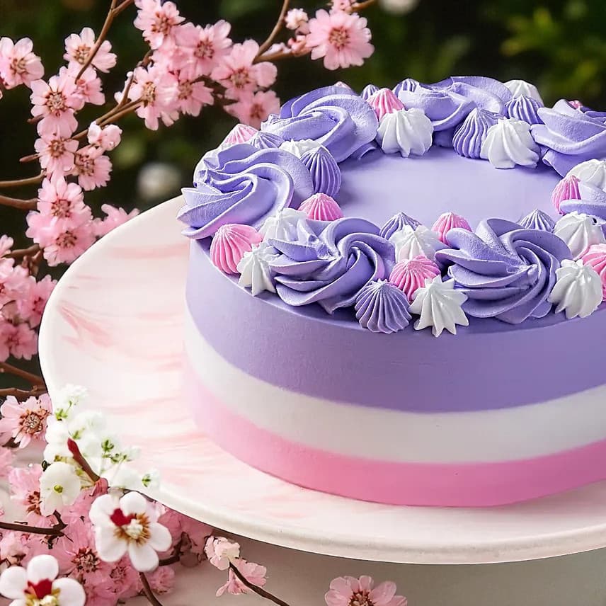 Rose Paradise Chocolate Cake Half Kg view 2