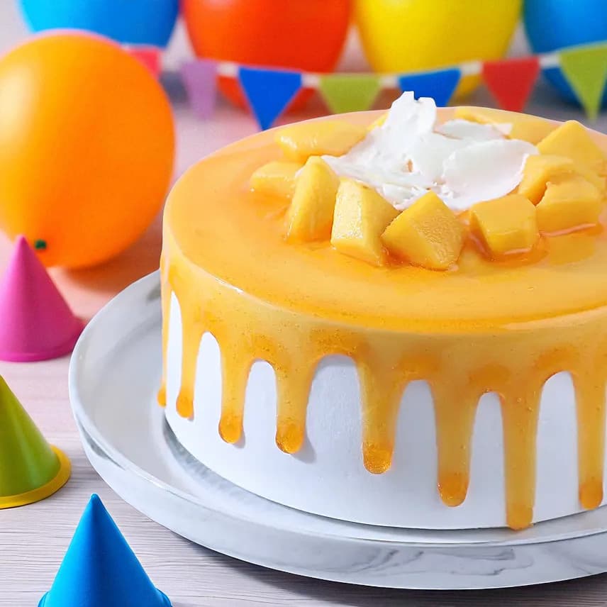 Mango Magic Cream Cake view 1