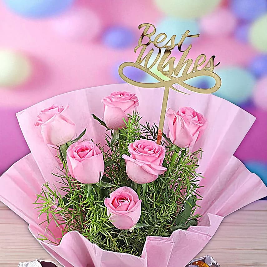 Delicate Love Rose Celebration view 1