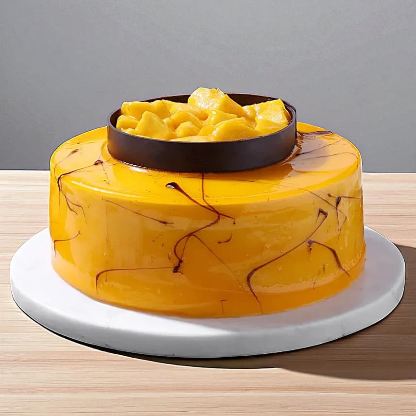 Creamy Mango Delight Cake view 1