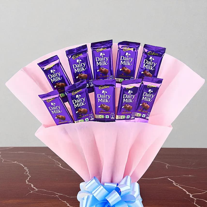 10 Cadbury Dairy Milk Bouquet view 1