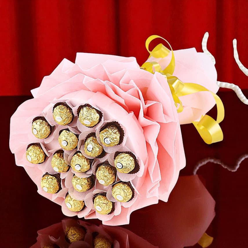 Luxury Ferrero Rocher Bouquet for Gift view 2
