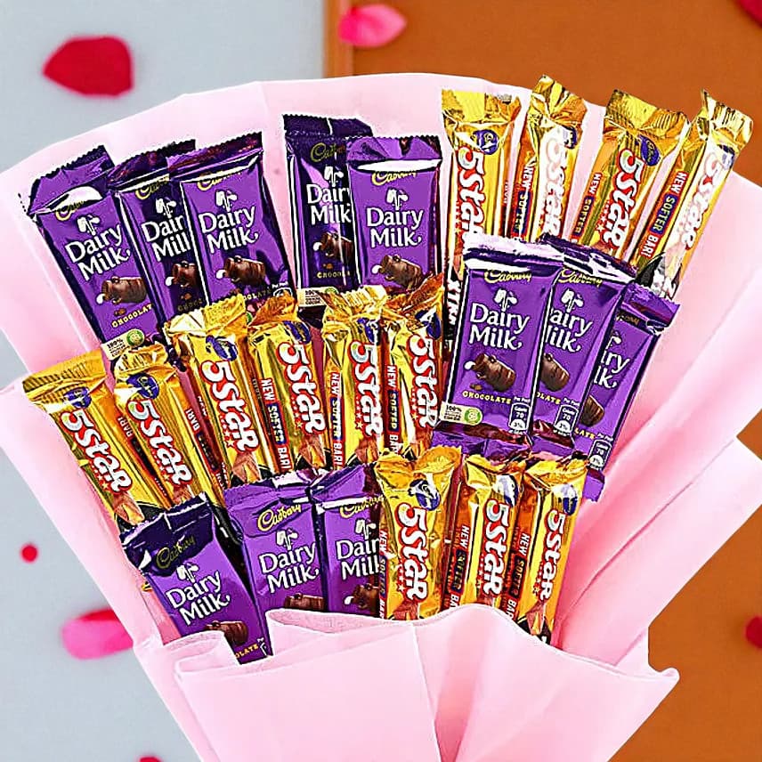 Cadbury Chocolates Assorted Bouquet view 2