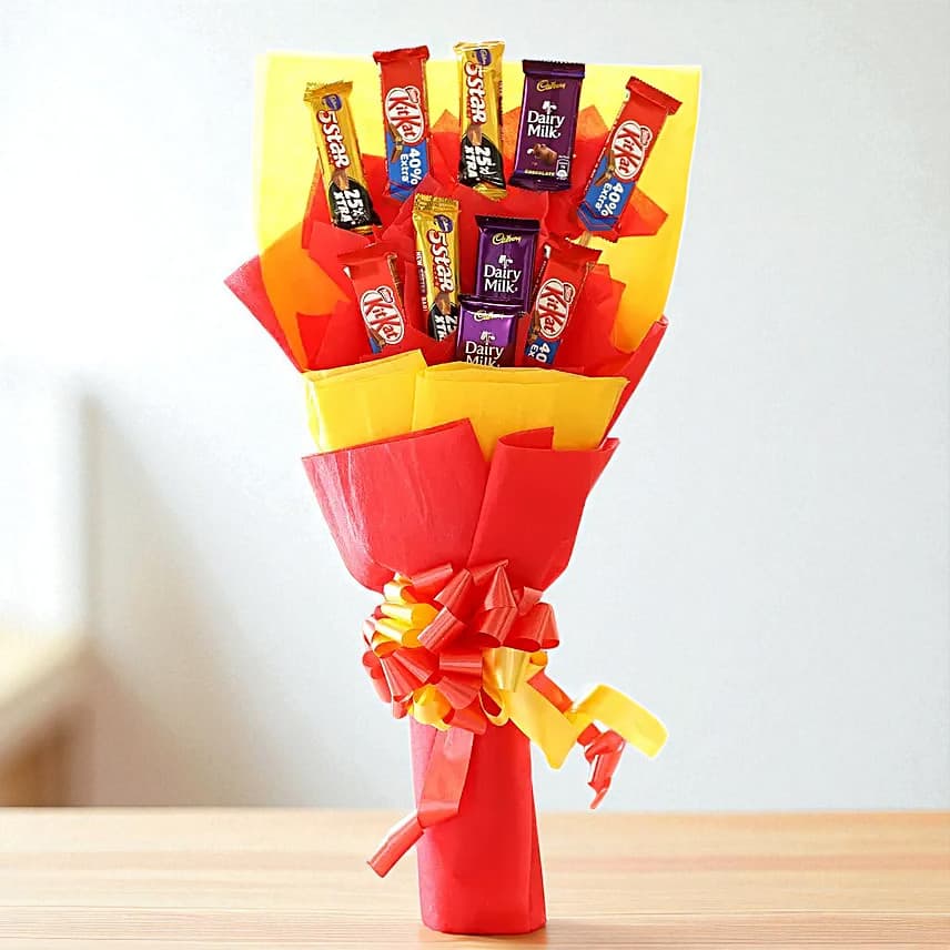Assorted Chocolate Love Bouquet