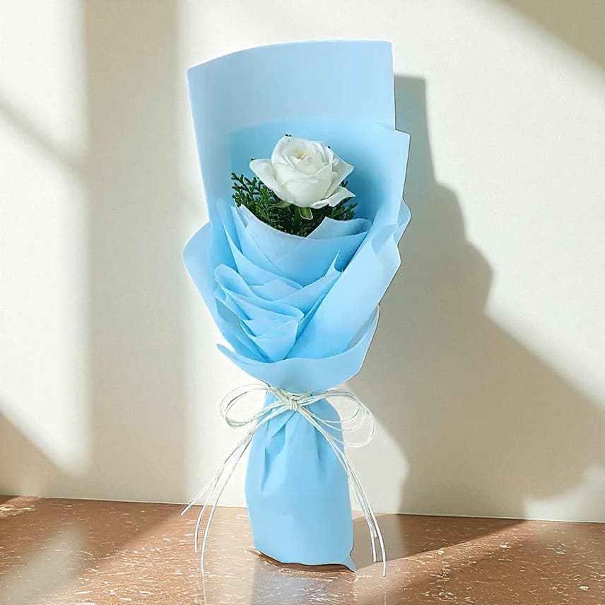 Pretty Rose Bouquet & Truffle Cake view 1