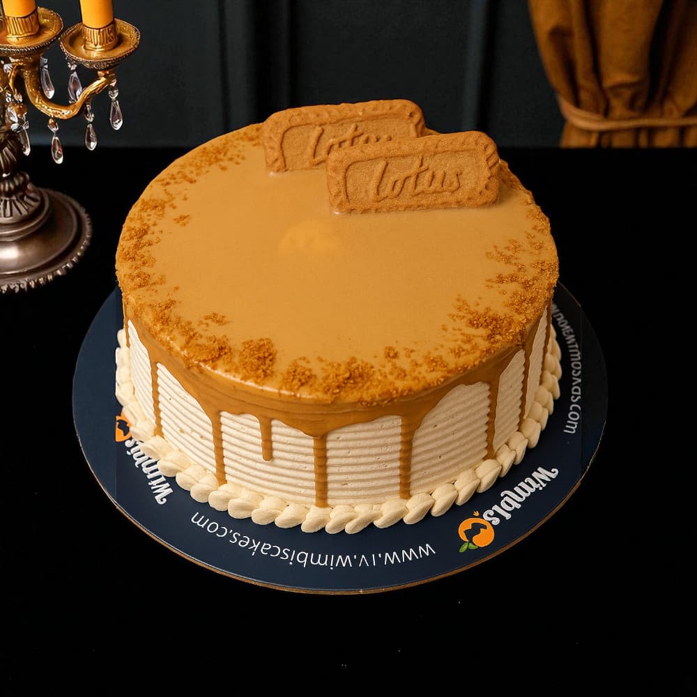 Lotus Biscof cake