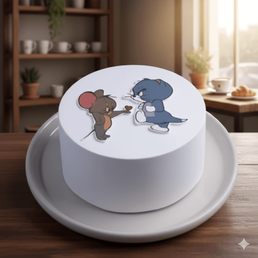 Tom N Jerry Bento Cake