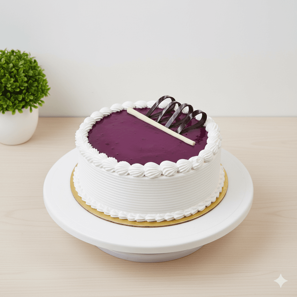 Blackcurrant Cake