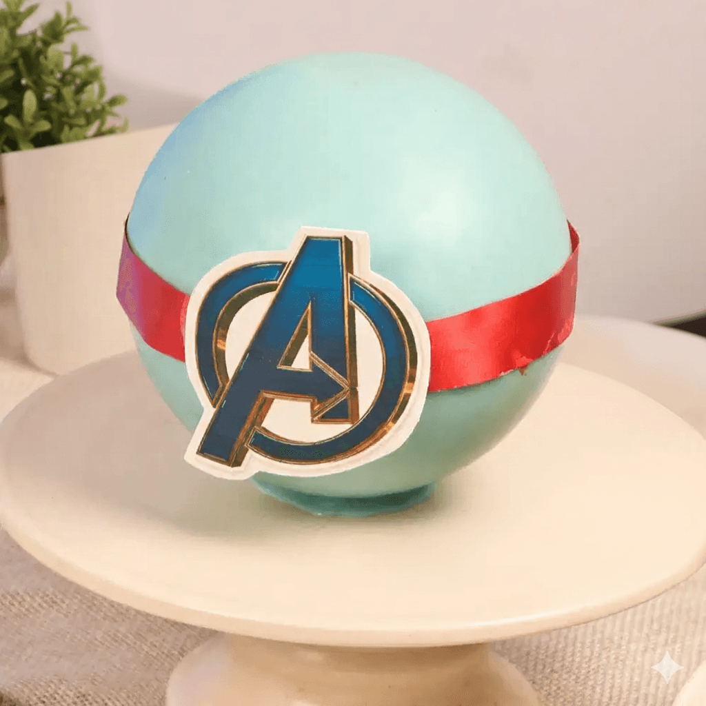 Avengers Pinata Cake