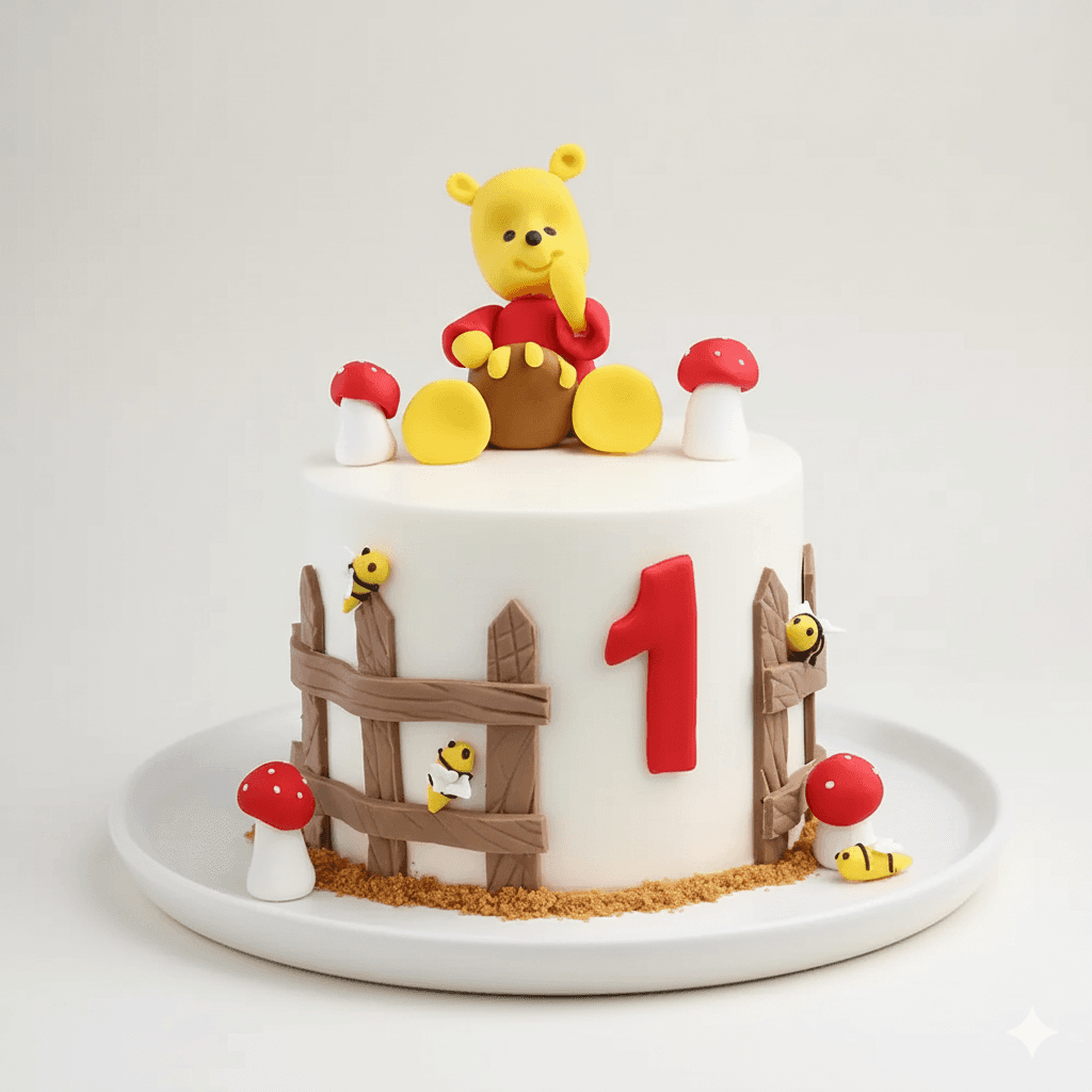 Winnie the pooh honey cake