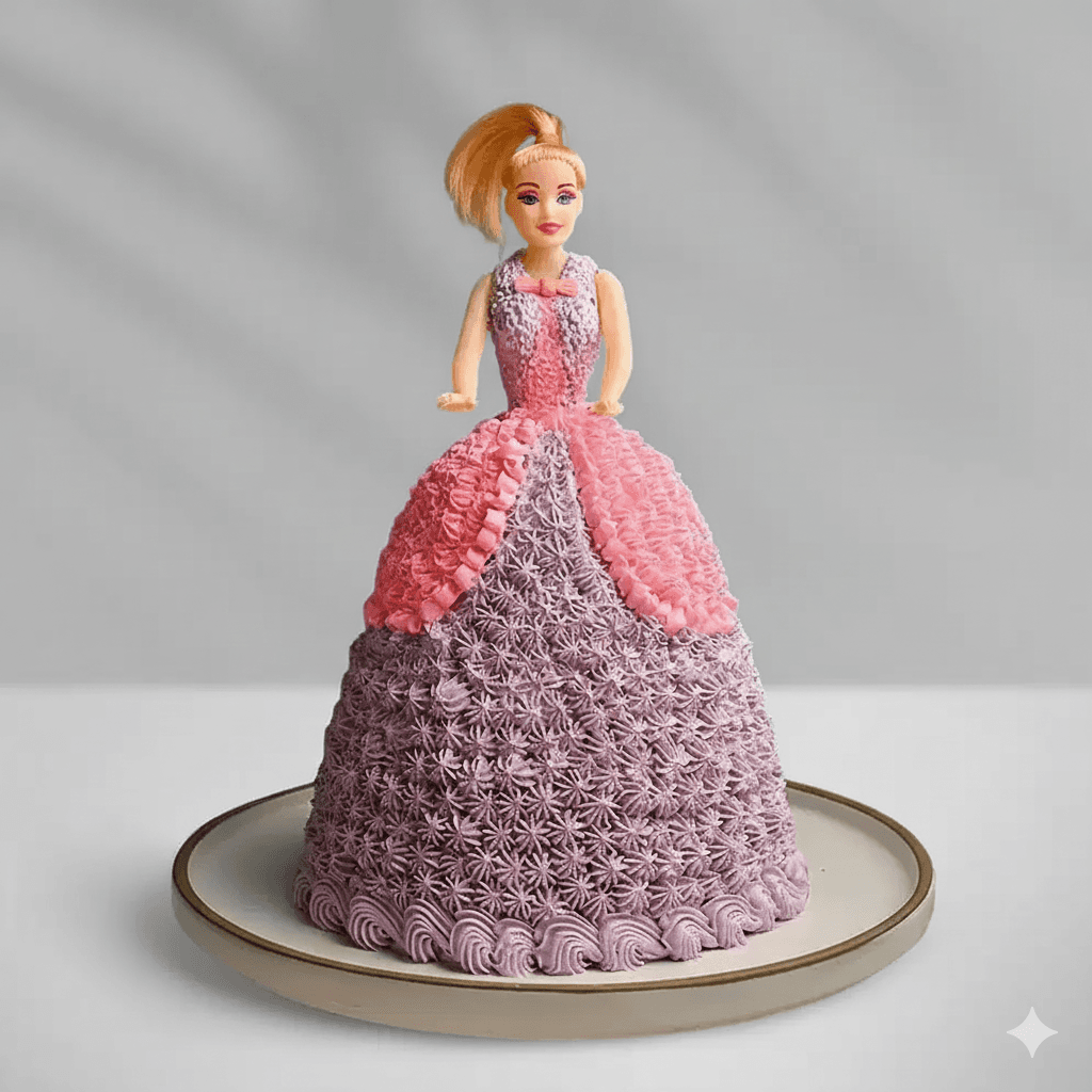 Royal Barbie Cake