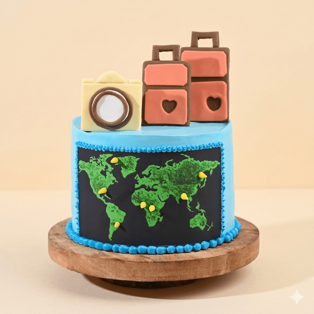 Sweet Journey Farewell Cake