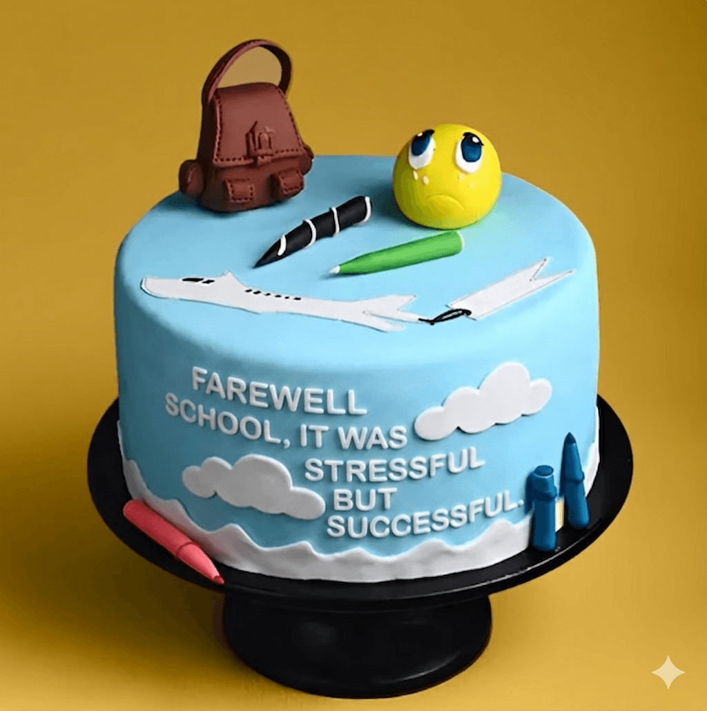 New Horizons Goodbye Cake