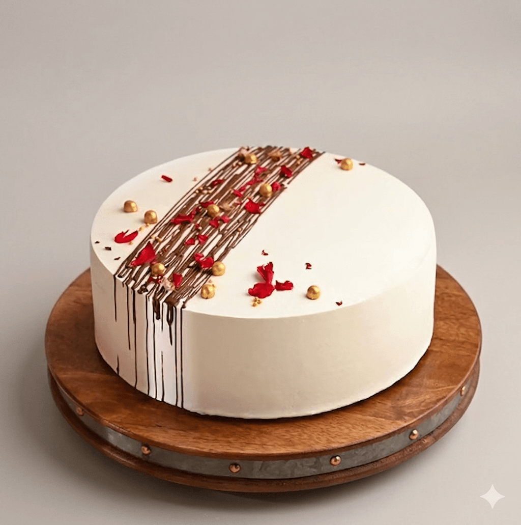 Captivating Vanilla Cream Cake