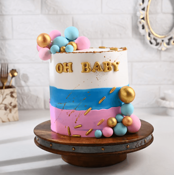Oh Baby Pastel Cake