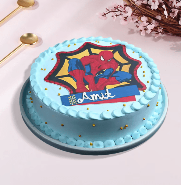 Spectacular SpiderMan Cake