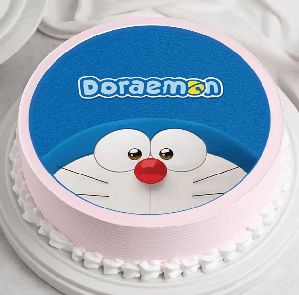 Doremon Cartoon Cake