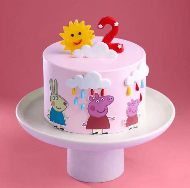 Peppa Pig Rainy Day Cake