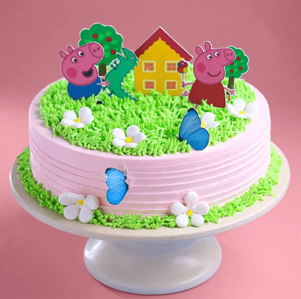 Peppa Pig Garden Fun Cake