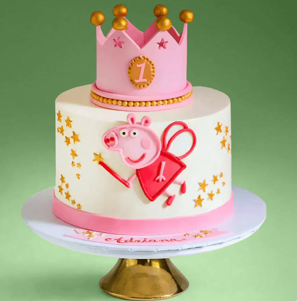 Fairy Peppa Pig Cake