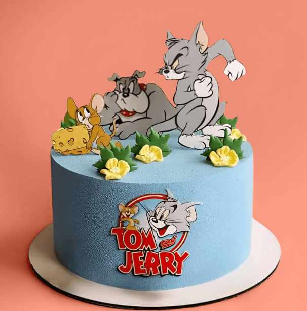 Cheese Chase Tom N Jerry Cake