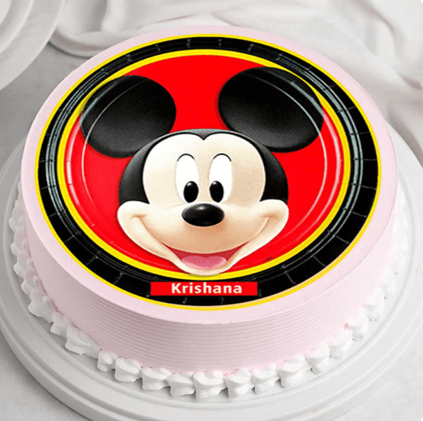 Mickey Mouse Poster Cake