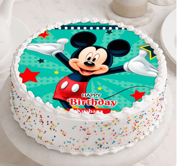 Mickey Poster Cake