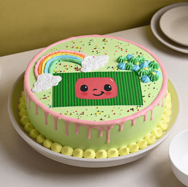 Cocomelon Rainbow Joy Cake