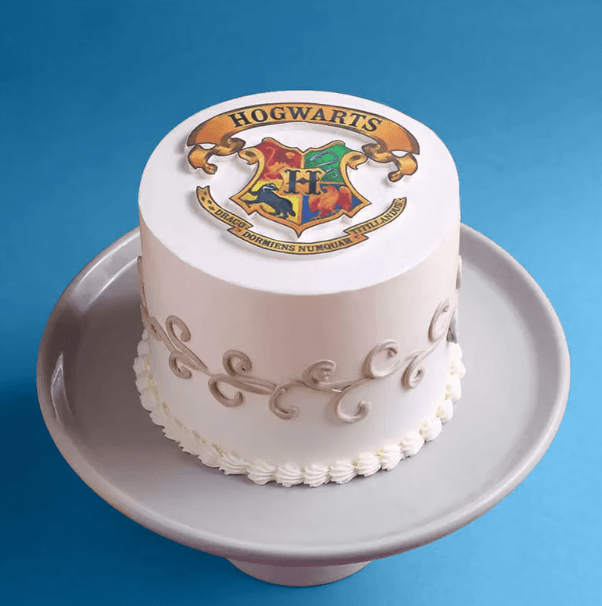 Classic Hogwarts Crest Cake