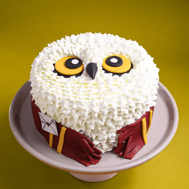Harry Potter Hedwig Owl Cake