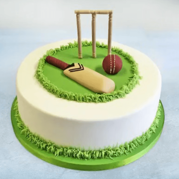 Cricket Fun Cake