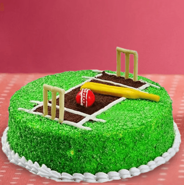 Cricket Craze Cream Cake