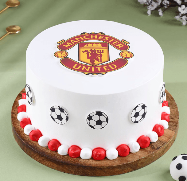 Manchester United Birthday Cake
