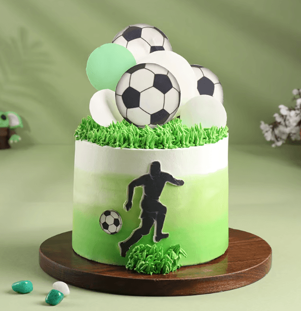Kick Off Soccer Theme Cake
