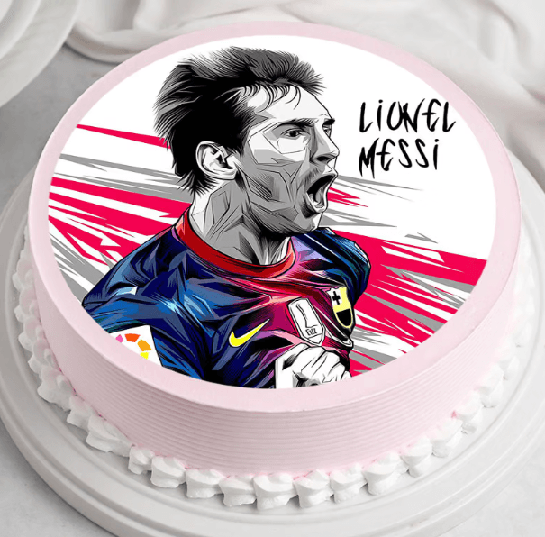 Classic Messi Cake